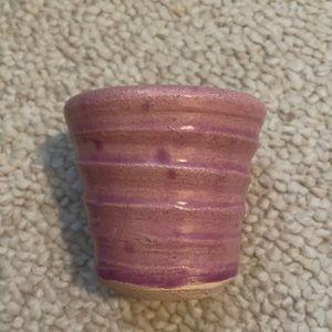 Purple Succulent Pot